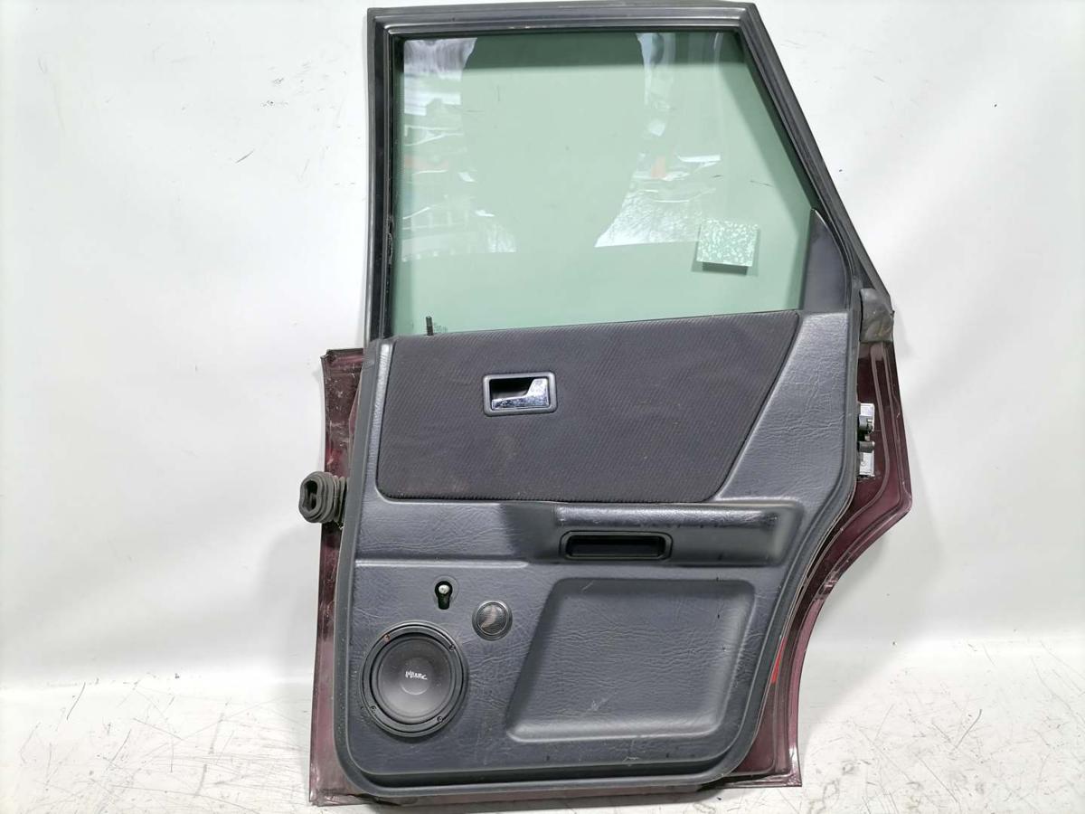 Audi 80 B4 original T&uuml;r hinten rechts Weinrot LZ3T Limousine Bj.1992